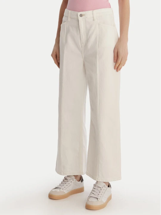 Zdjęcie produktu Guess Jeansy W6RA1H D6521 Biały Wide Leg