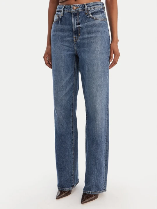Zdjęcie produktu Guess Jeansy W6RA3A D4K30 Niebieski