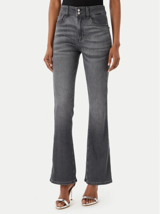 Zdjęcie produktu Guess Jeansy W6RA3I D6921 Szary Wide Leg