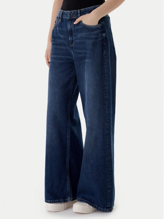 Zdjęcie produktu Guess Jeansy W6RA82 D3Y0L Niebieski Wide Fit