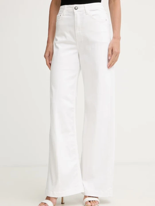 Zdjęcie produktu Guess jeansy wide leg damskie biały