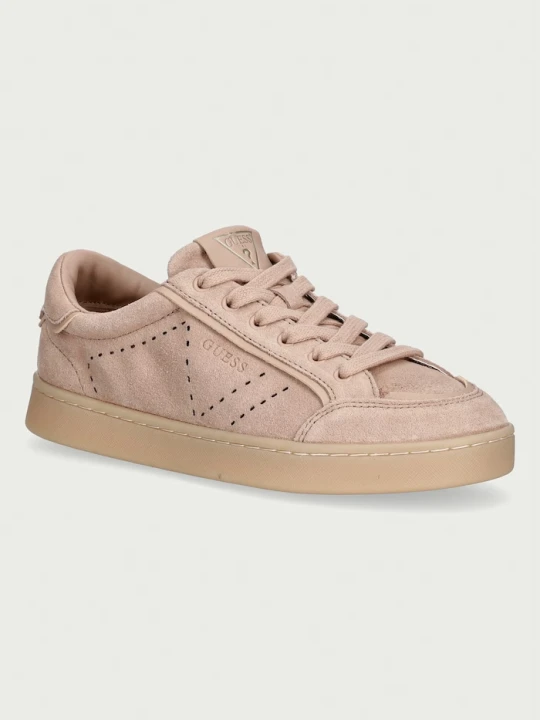 Zdjęcie produktu Guess JHELL2 sneakersy damskie zamszowe beżowy