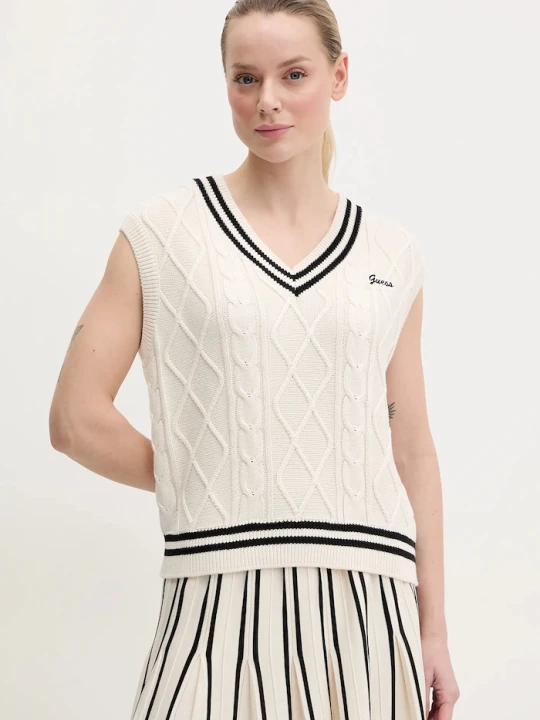 Zdjęcie produktu Guess kamizelka beżowy