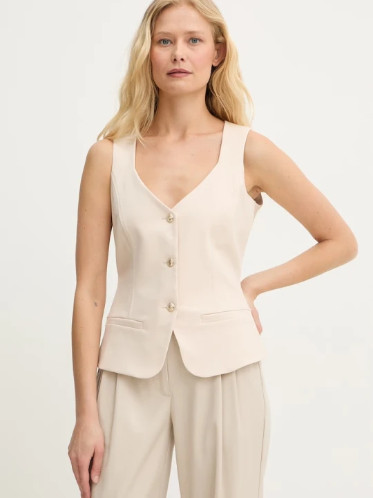 Zdjęcie produktu Guess kamizelka damska beżowy