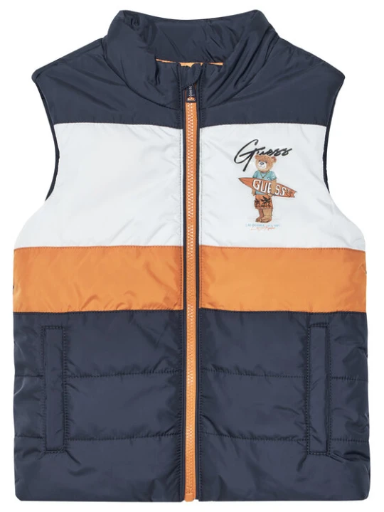 Zdjęcie produktu Guess Kamizelka N6GL02 WCFM2 Granatowy Regular Fit