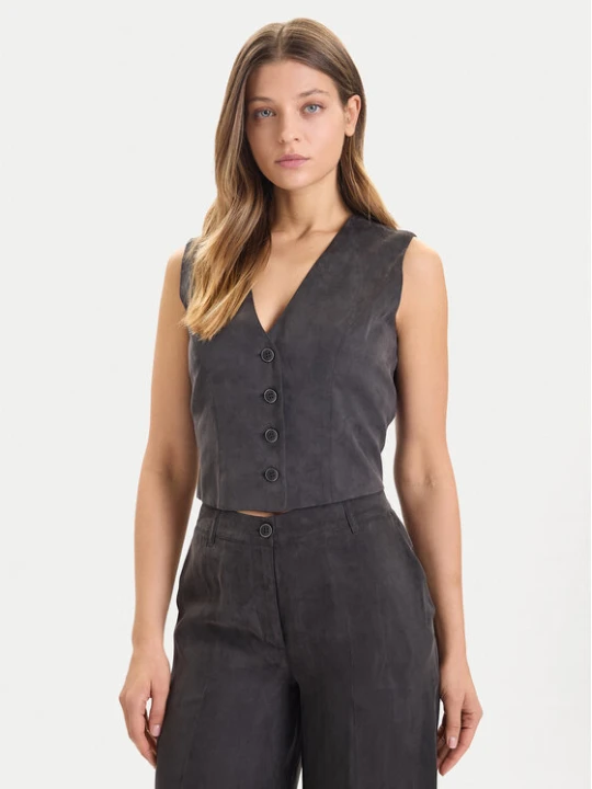 Zdjęcie produktu Guess Kamizelka W5YH51 WH5N2 Czarny Regular Fit
