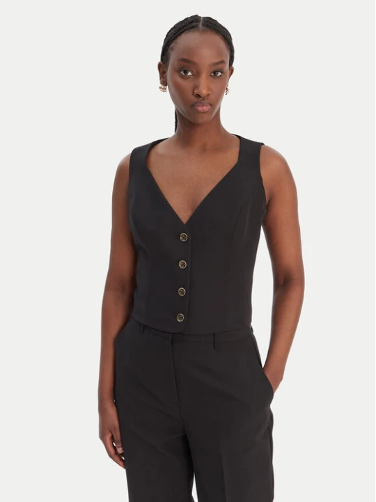 Zdjęcie produktu Guess Kamizelka W6RH52 WH9Y2 Czarny Regular Fit