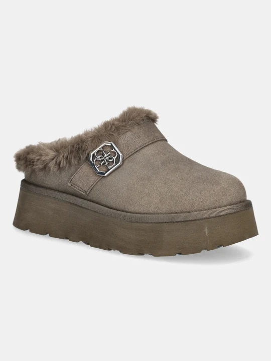Zdjęcie produktu Guess kapcie DOLMANA2 zielony