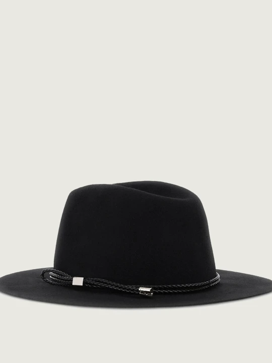 Zdjęcie produktu Guess Kapelusz Fedora czarny