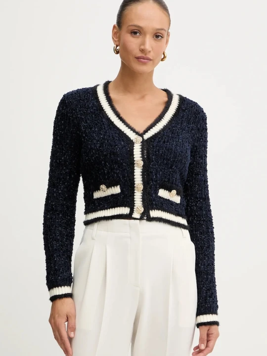 Zdjęcie produktu Guess kardigan AOMORI granatowy
