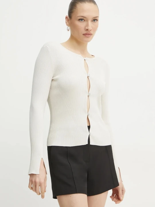Zdjęcie produktu Guess kardigan EDEN beżowy
