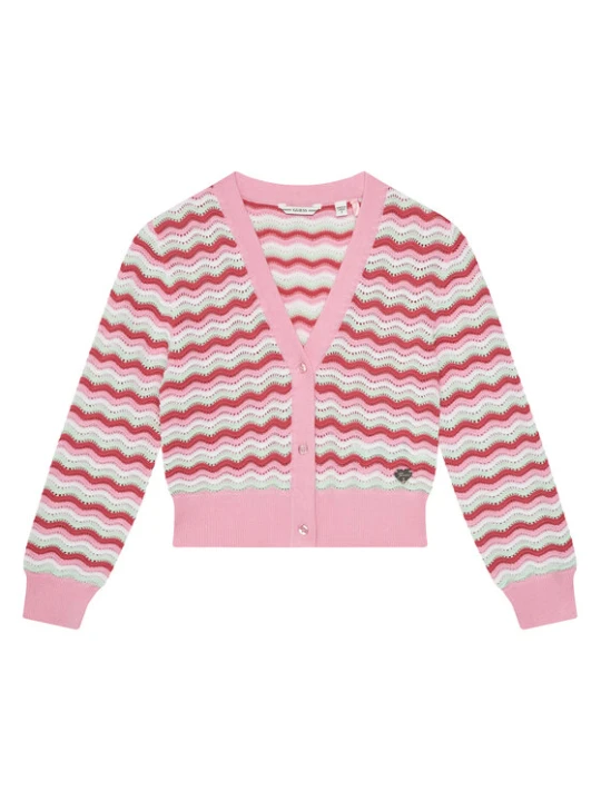 Zdjęcie produktu Guess Kardigan J5GR05 Z3MR1 Różowy Regular Fit