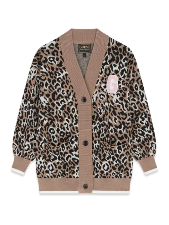 Zdjęcie produktu Guess Kardigan J6YR02 Z0831 Beżowy Regular Fit