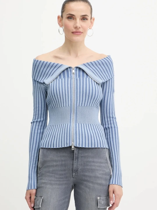Zdjęcie produktu Guess kardigan KATHRYN niebieski