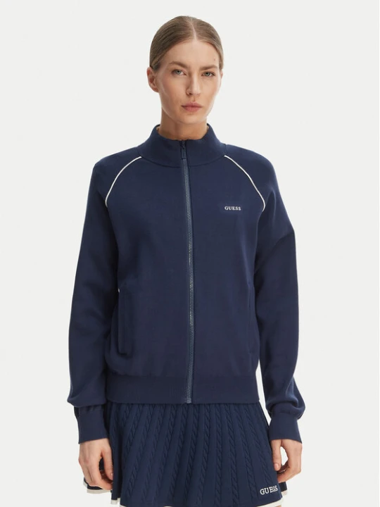 Zdjęcie produktu Guess Kardigan V6RQ11 Z4642 Granatowy Regular Fit