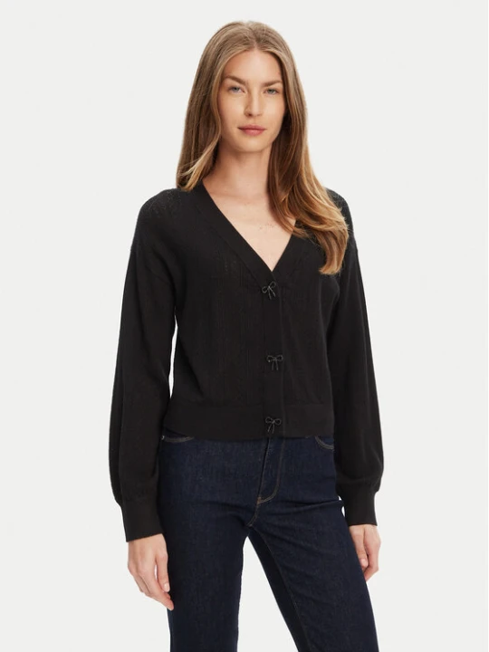 Zdjęcie produktu Guess Kardigan W5YR01 Z2ZK2 Czarny Regular Fit