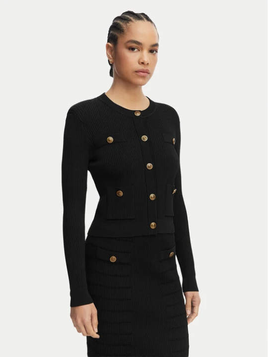 Zdjęcie produktu Guess Kardigan W5YR09 Z0130 Czarny Regular Fit