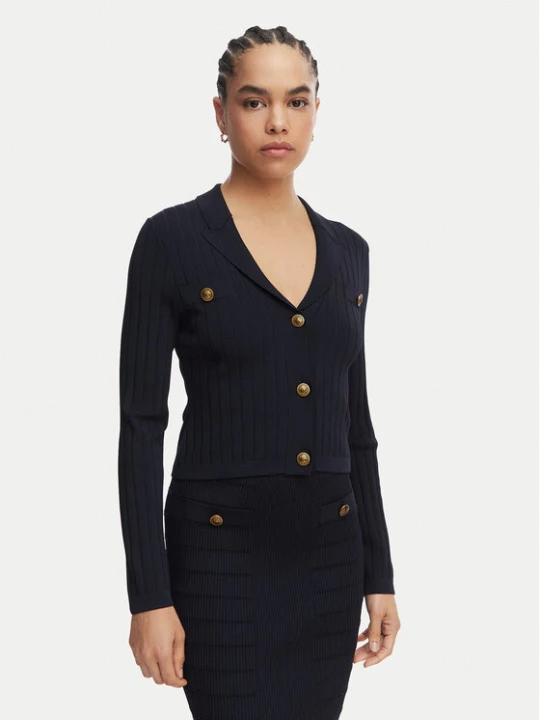 Zdjęcie produktu Guess Kardigan W5YR11 Z0130 Granatowy Regular Fit