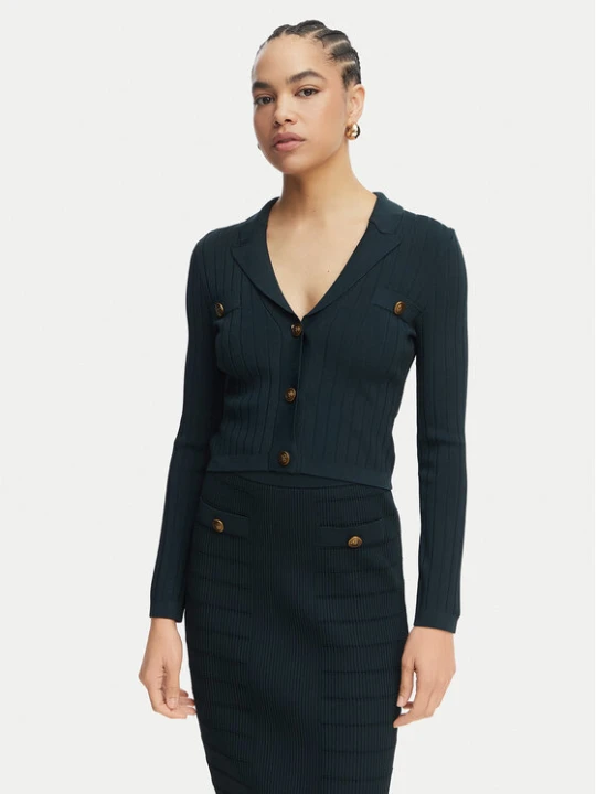Zdjęcie produktu Guess Kardigan W5YR11 Z0130 Zielony Regular Fit