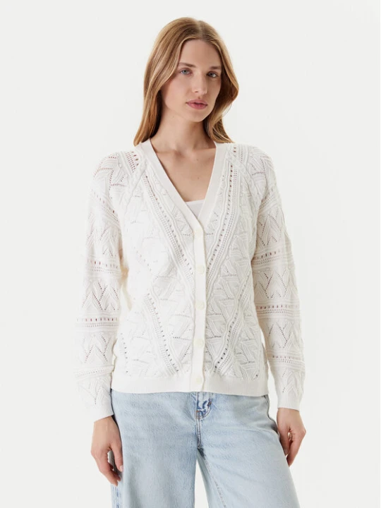 Zdjęcie produktu Guess Kardigan W5YR55 Z2ZK2 Biały Regular Fit