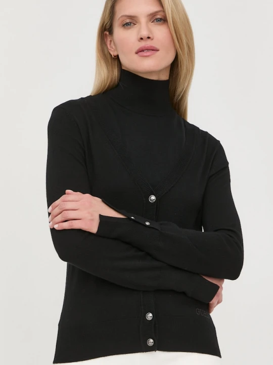 Zdjęcie produktu Guess kardigan ZENA czarny