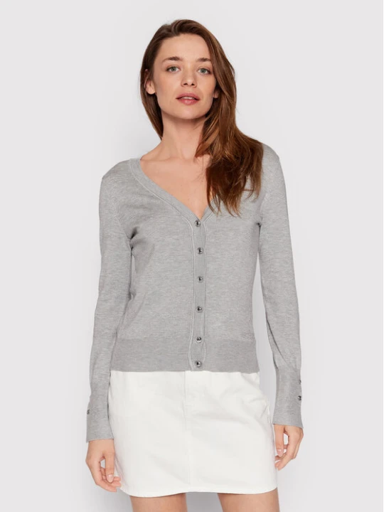 Zdjęcie produktu Guess Kardigan Zena W2YR33 Z2V62 Szary Regular Fit