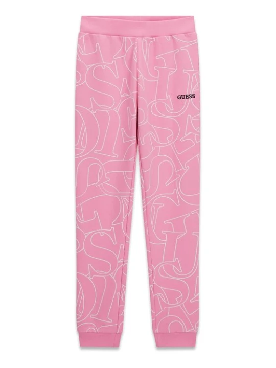 Zdjęcie produktu Guess Spodnie dresowe J6YB03 K3924 Różowy jasny Regular Fit