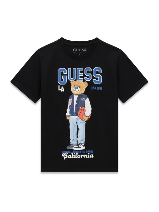 Zdjęcie produktu Guess T-Shirt L6YI19 K3750 Czarny Regular Fit