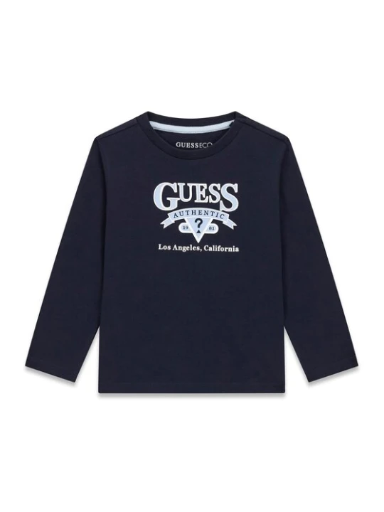 Zdjęcie produktu Guess Bluzka N6YI12 K3800 Granatowy Regular Fit