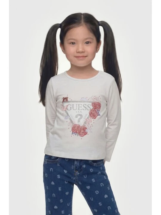 Zdjęcie produktu Guess Bluzka K6YI24 K3732 Biały Regular Fit