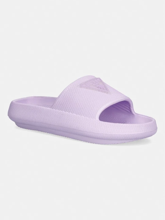 Zdjęcie produktu Guess klapki damskie fioletowy