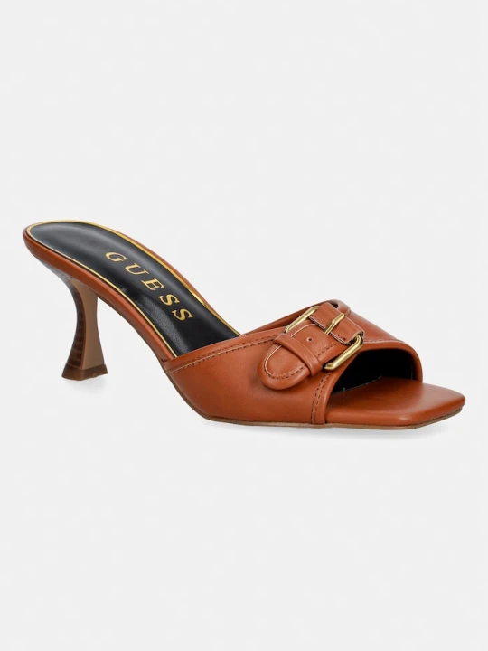 Zdjęcie produktu Guess klapki damskie DISTA3 brązowy