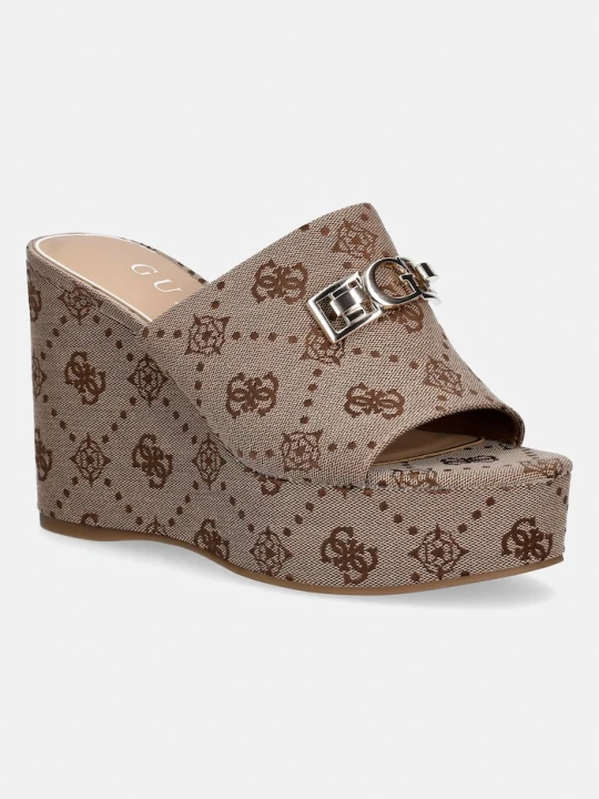 Zdjęcie produktu Guess klapki damskie EVENZA beżowy