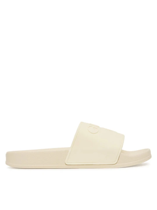 Zdjęcie produktu Guess Klapki E6GZ17 BB00F Kremowy
