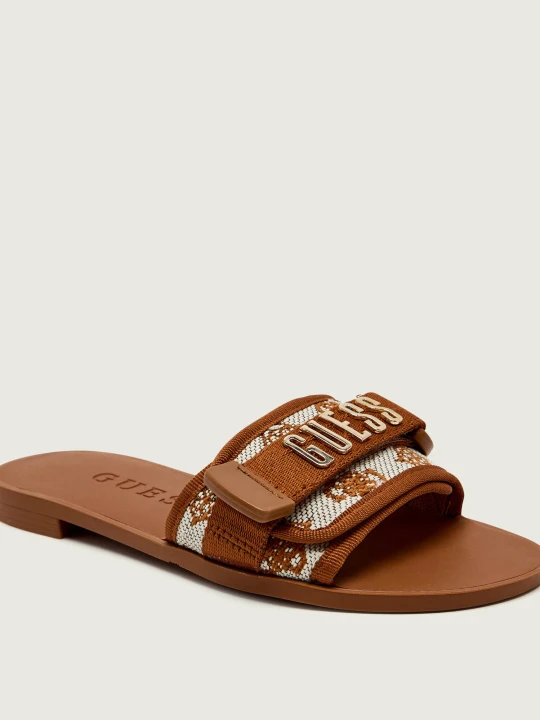Zdjęcie produktu Guess Klapki ELYZE5 brązowy