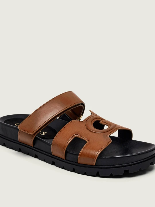 Zdjęcie produktu Guess Klapki FASHIEY brązowy