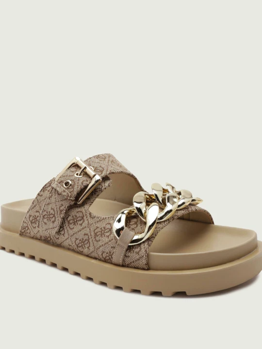 Zdjęcie produktu Guess Klapki FATEMA2 beżowy