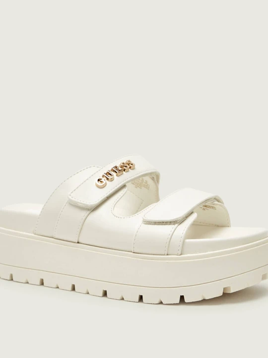 Zdjęcie produktu Guess Klapki FAXON kremowy