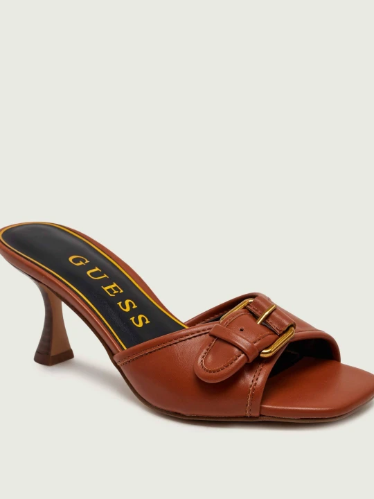 Zdjęcie produktu Guess Klapki na szpilce DISTA3 brązowy