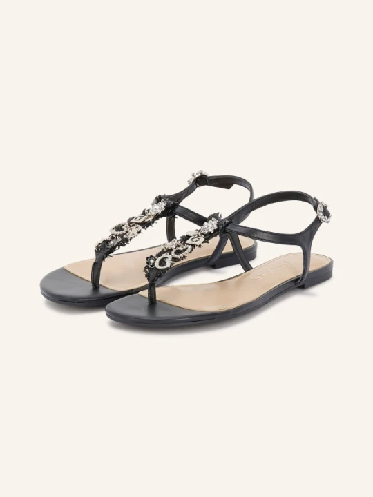 Zdjęcie produktu Guess Japonki Texx Z Kamyczkami schwarz CZARNY