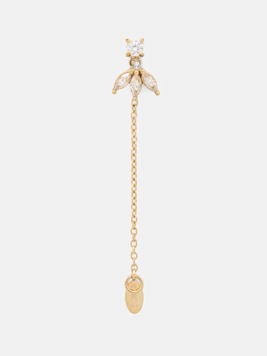 Zdjęcie produktu Guess kolczyk damski ze stali nierdzewnej PIERCING STUDIO złoty