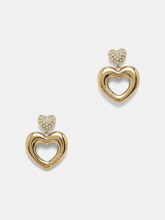 Zdjęcie produktu Guess kolczyki CRAZY IN LOVE złoty