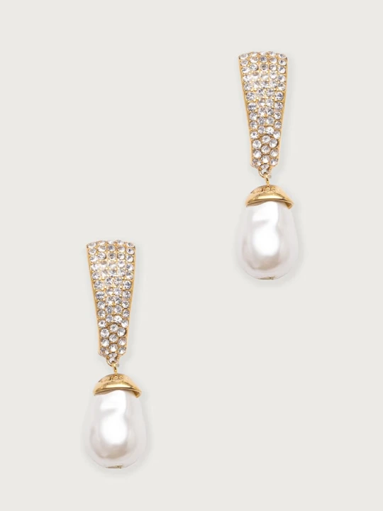 Zdjęcie produktu Guess kolczyki damskie PEARLY złoty
