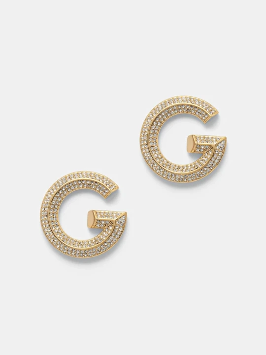 Zdjęcie produktu Guess kolczyki G CRYSTAL złoty