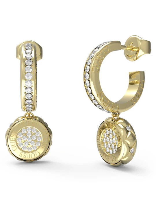 Zdjęcie produktu Guess Kolczyki JUBE0459 6JW Złoty