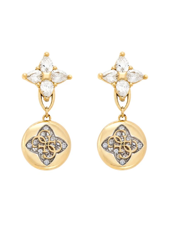 Zdjęcie produktu Guess Kolczyki JUBE06 470JW Złoty