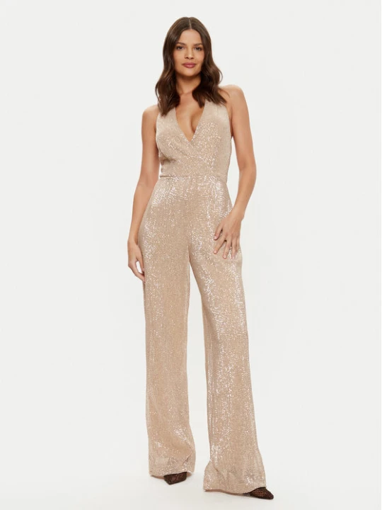 Zdjęcie produktu Guess Kombinezon W5RD77 KCNB0 Beżowy Regular Fit