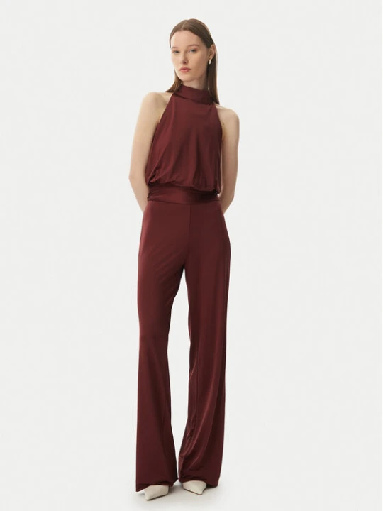 Zdjęcie produktu Guess Kombinezon W6GK12 K2937 Bordowy Regular Fit