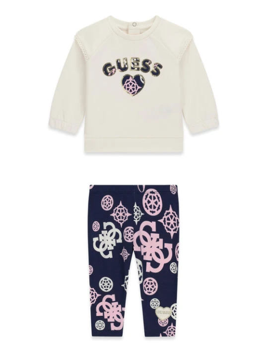 Zdjęcie produktu Guess Komplet bluza i legginsy A6BG11 K5977 Kolorowy Regular Fit