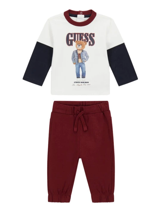 Zdjęcie produktu Guess Komplet bluzka i spodnie I6RG10 K8HM4 Kolorowy Regular Fit